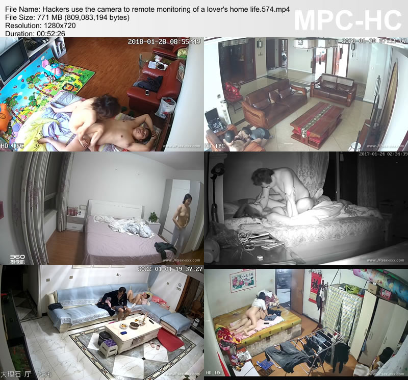 Hackers use the camera to remote monitoring of a lover's home life.574